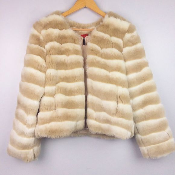 5/48 Jackets & Blazers - Saks Fifth Avenue 5/48 Faux Fur Zip Up Jacket
